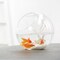 Clear 9" Slanted Glass Terrarium Vase Wedding Party Centerpieces Decorations